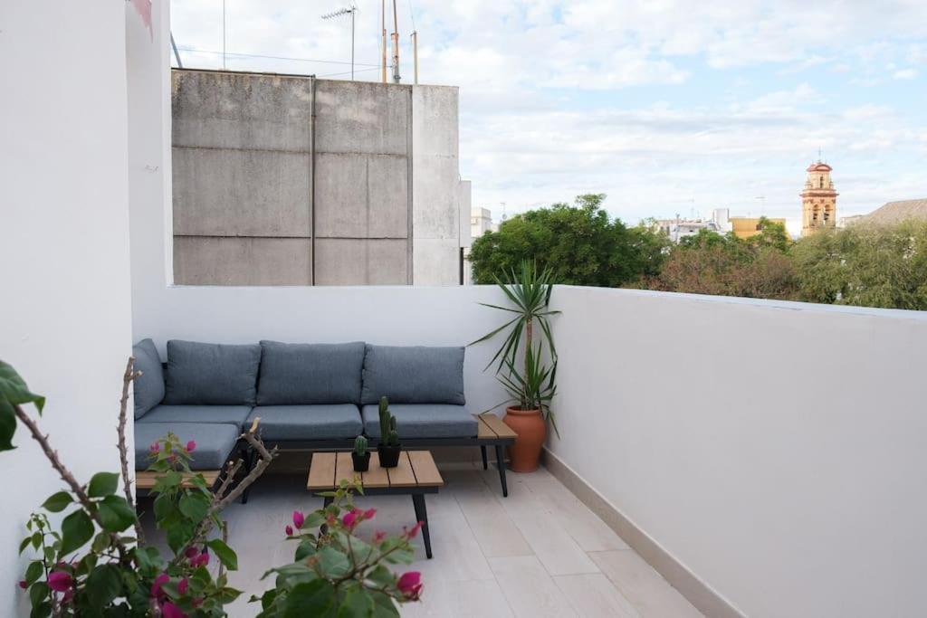 塞维利亚Atico Exclusivo Con Terraza En Santa Catalina公寓 外观 照片